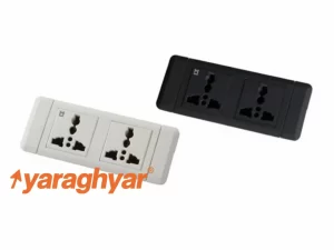 پریز برق یونیورسال ملونی مدل 10150