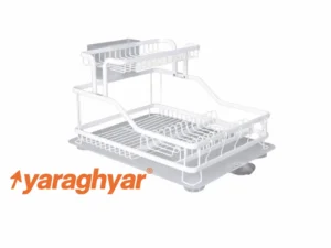 آبچکان آلومینیومی رومیزی سفید